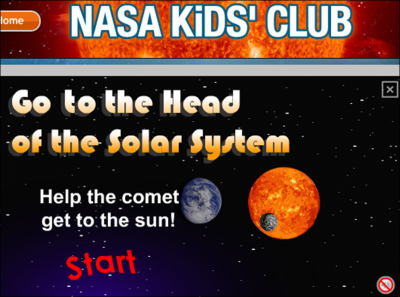 GO TO THE HEAD OF THE SOLAR SYSTEM